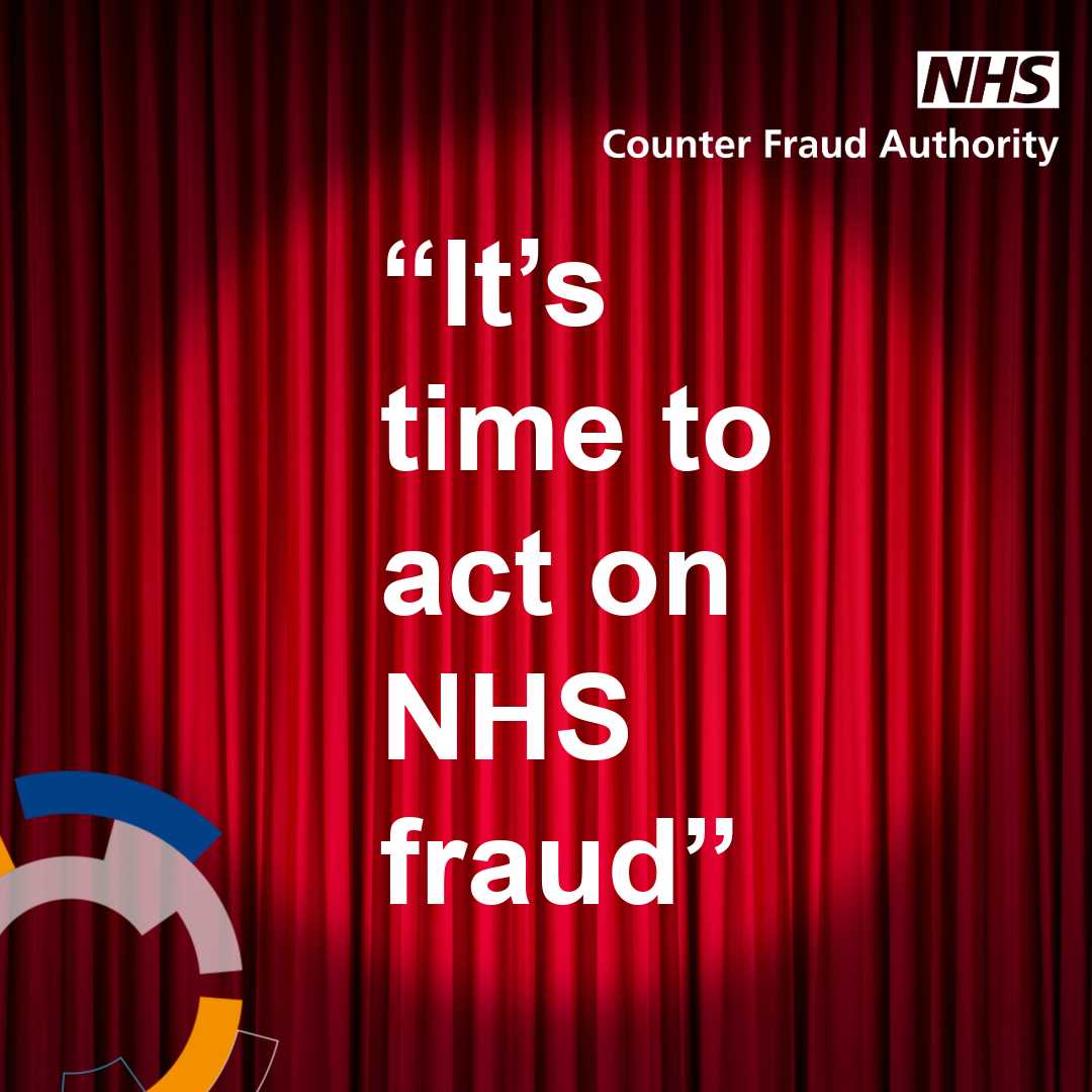 NHS Counter Fraud Authority tweet media