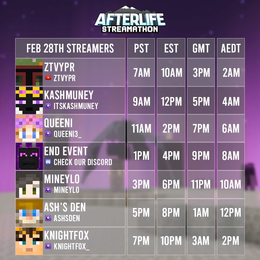 AfterLife SMP tweet media