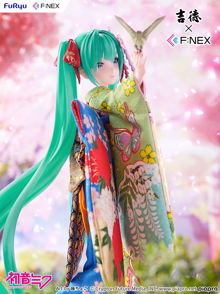 本日締切📢 ／ 「吉徳×F:NEX 初音ミク -日本人形- 1/4スケール