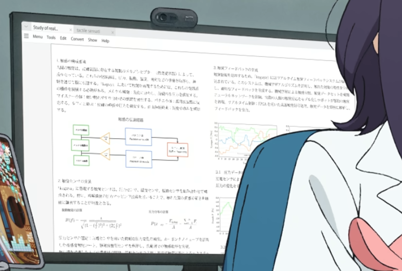 rei_512_'s tweet image. 超かぐや姫，個人的に気になったのはここ
触覚フィードバックシステムを機械学習アルゴリズムを用いて補正する研究を彩葉がしている

自分も触覚フィードバックの研究してたからちょっと笑っちゃった
3レジェンド2列なグラフ，卒論で実際に書いたw