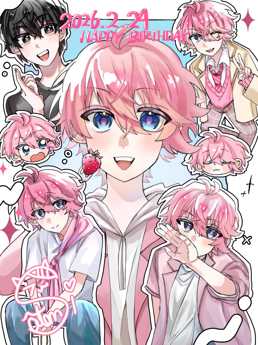 𝐇𝐚𝐩𝐩𝐲 𝐁𝐢𝐫𝐭𝐡𝐝𝐚𝐲！ 生まれてきてくれてありがとう🍀*゜