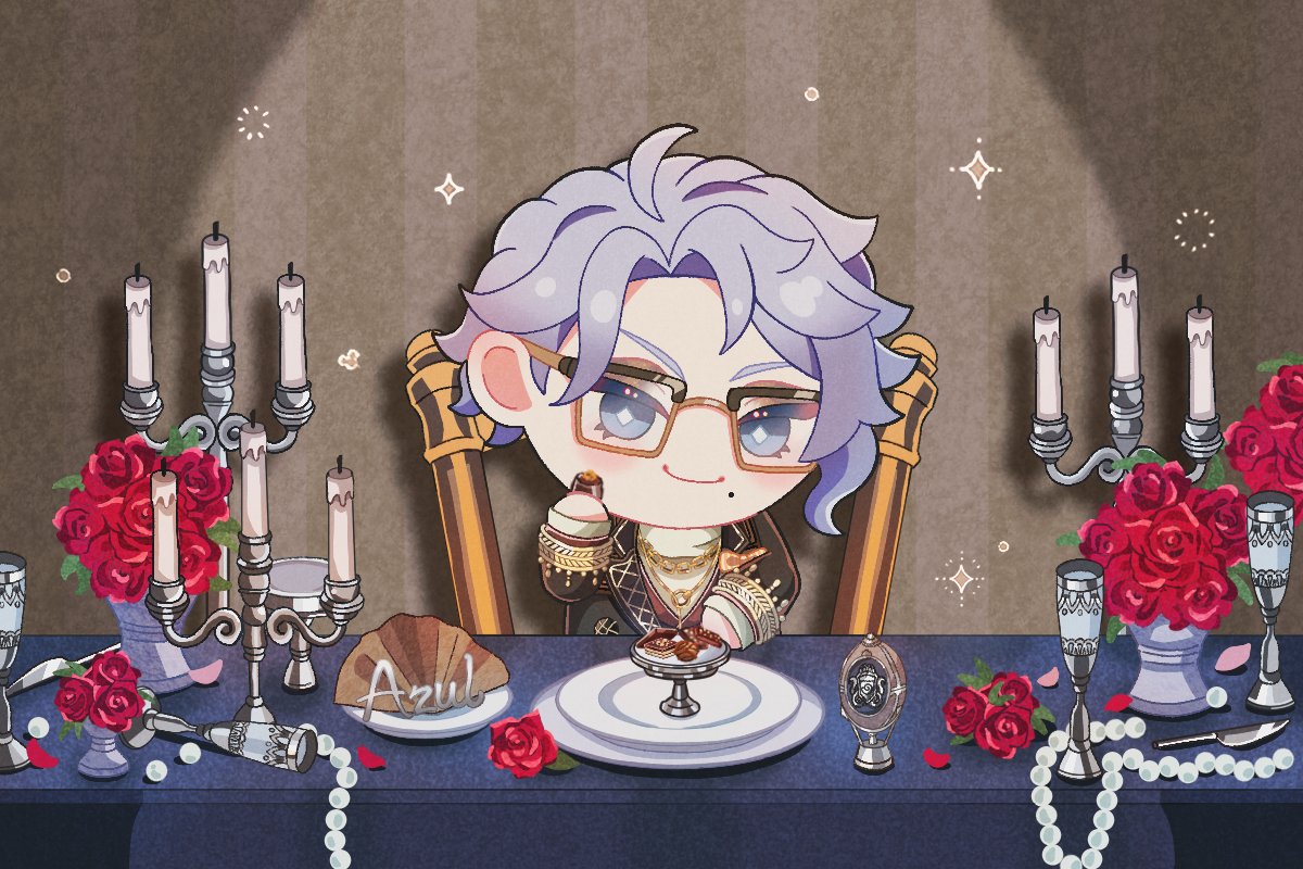 アズールお誕生日おめでとう🎉
実りある1年を！！
#アズール・アーシェングロット誕生祭2026 
#twstファンアート