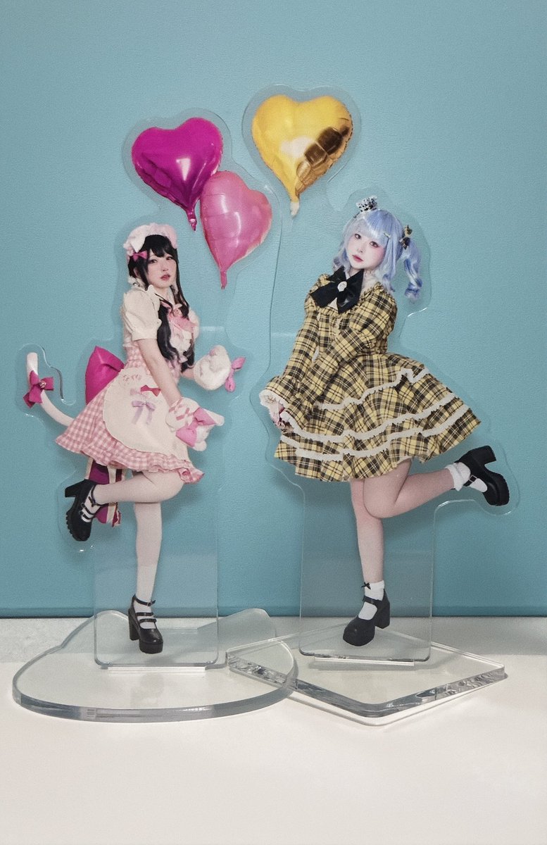 天才だ〜〜！！🐈ྀི お揃いにしてくれてありがとう(﹡ˆ﹀ˆ﹡)♡