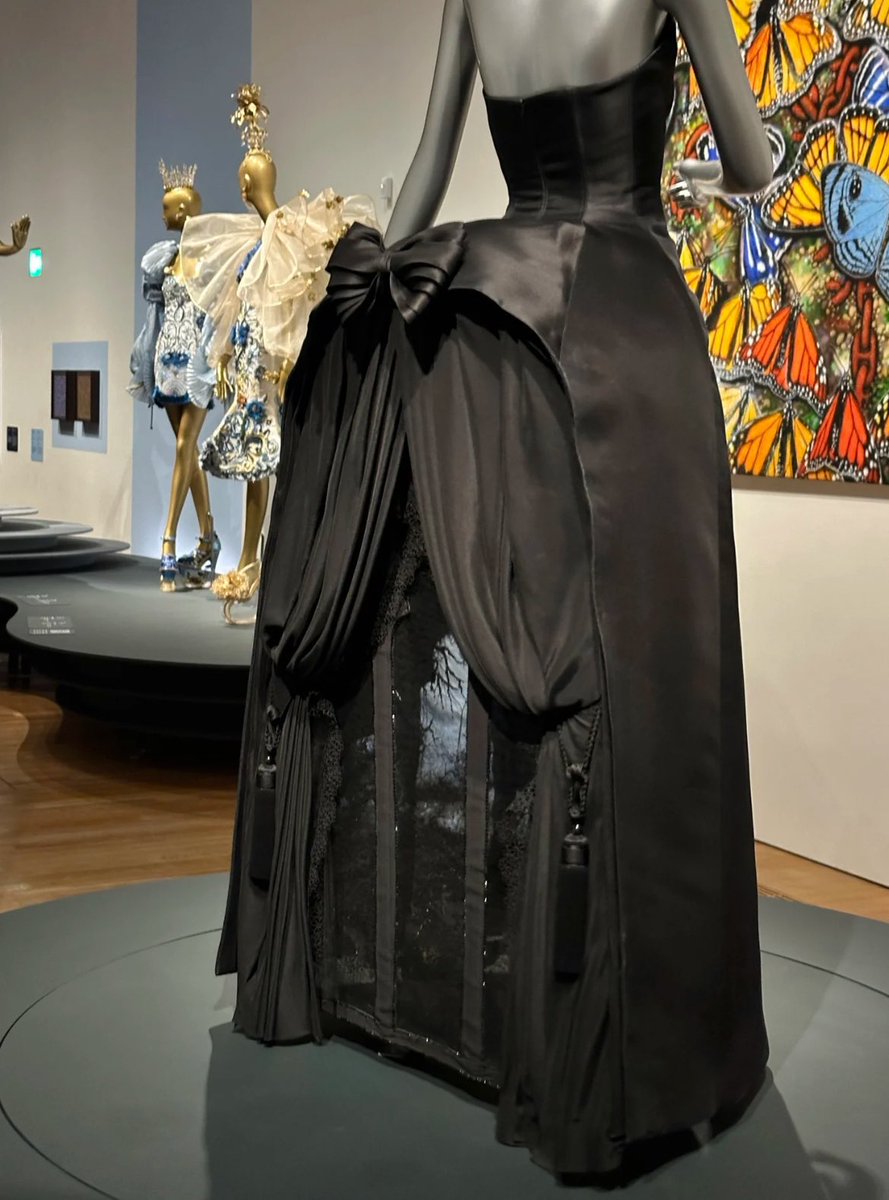 A bit on the nose but what a dress.