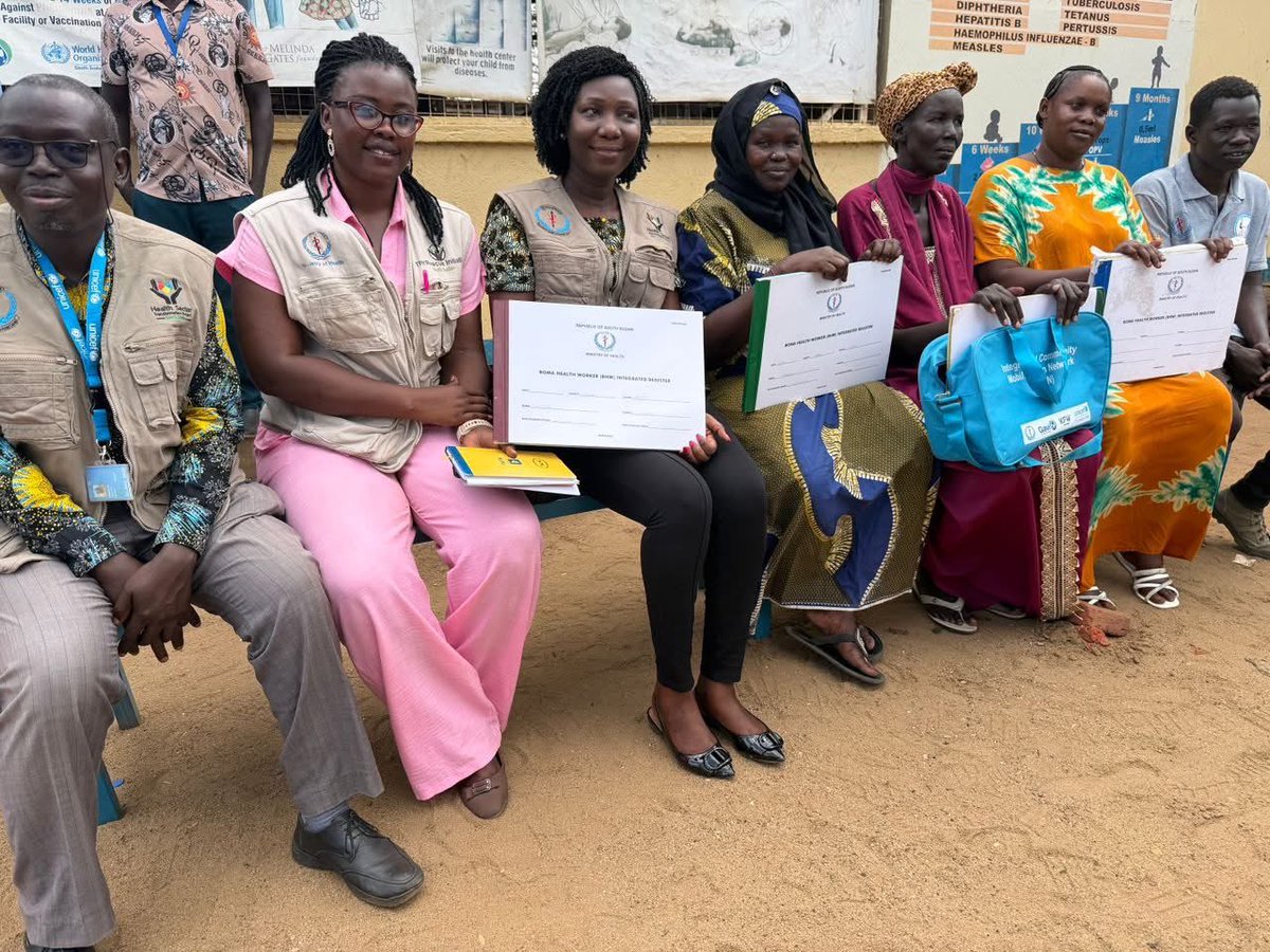 Ministry of Health Republic of South Sudan tweet media