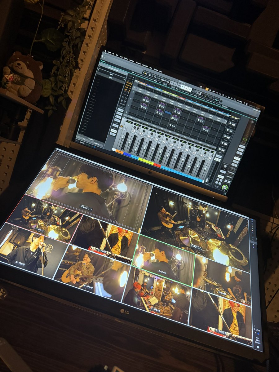 st_bluedun's tweet photo. 遅ばせながら、
2/22に行われた若狭雄基くんのONLINE LIVE、当店のA STUDIOよりお送り致しました🙇🏻‍♂️
リリースされてるアレンジとは全く違った楽曲アレンジはこの配信でのみお楽しみ頂けます！是非に！ https://t.co/5uSwt4l9EK