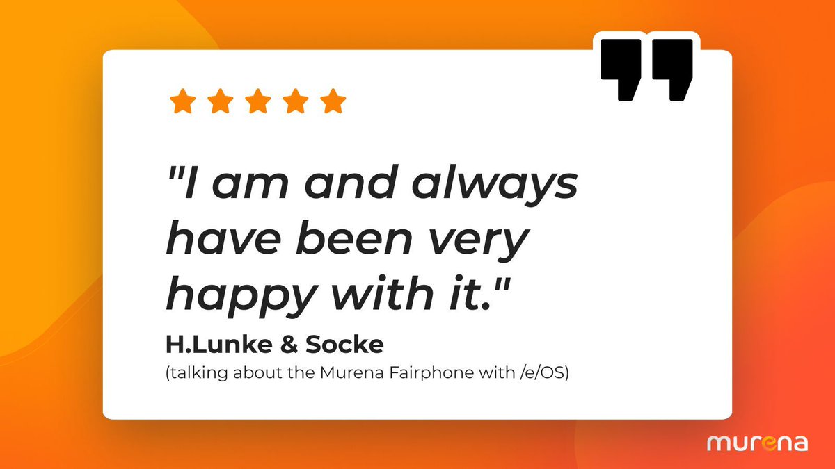 Murena - choose freedom! tweet media