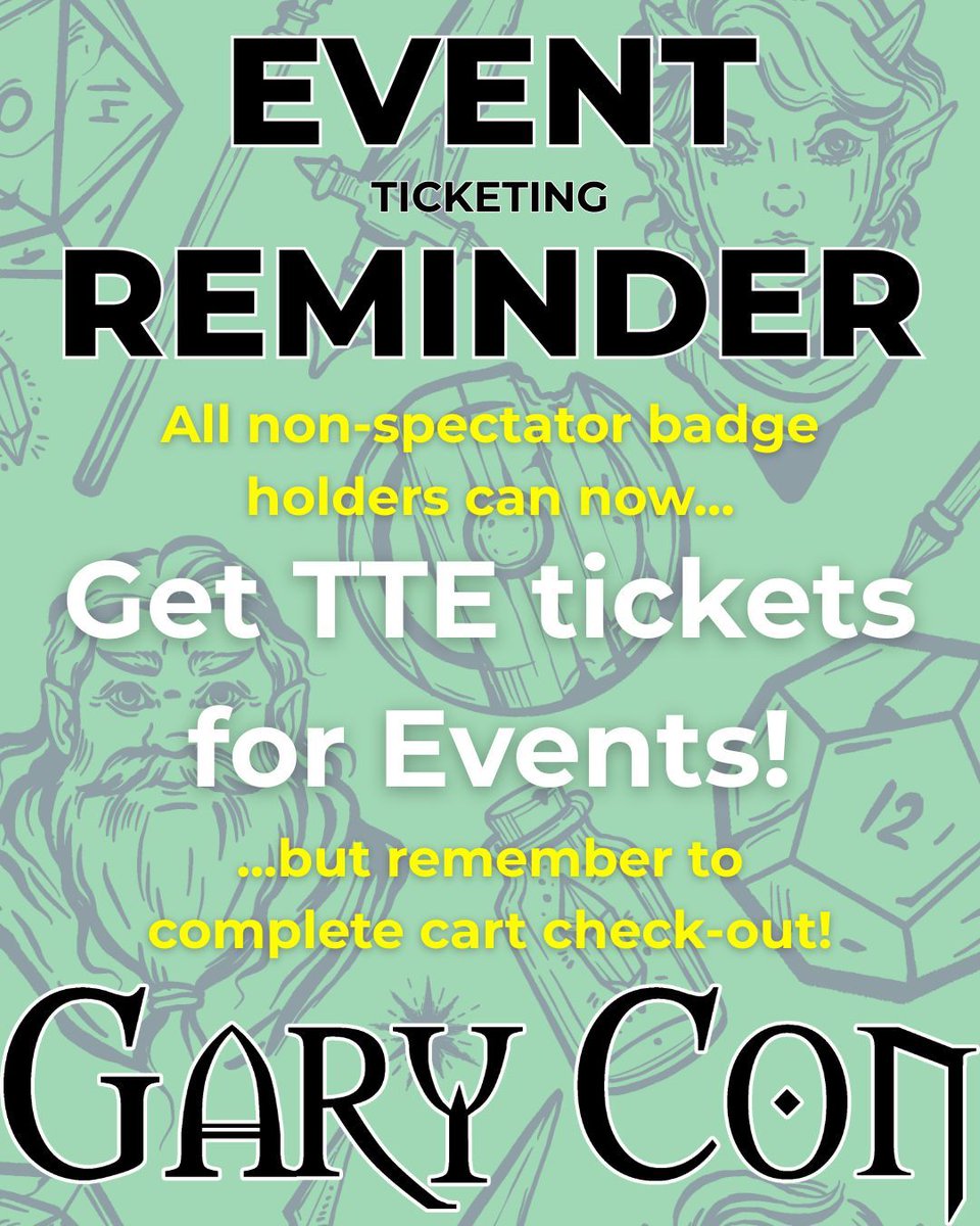 Gary Con tweet media