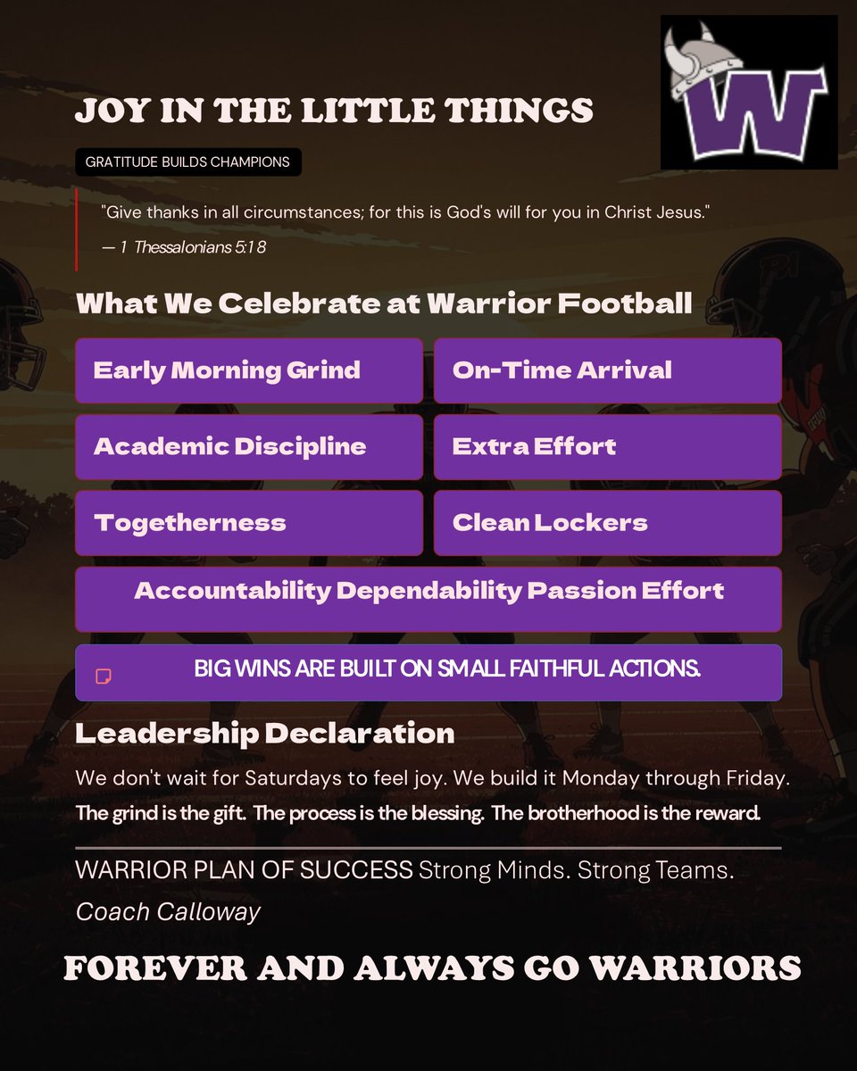 David S. Calloway Head Coach @wu_football tweet media