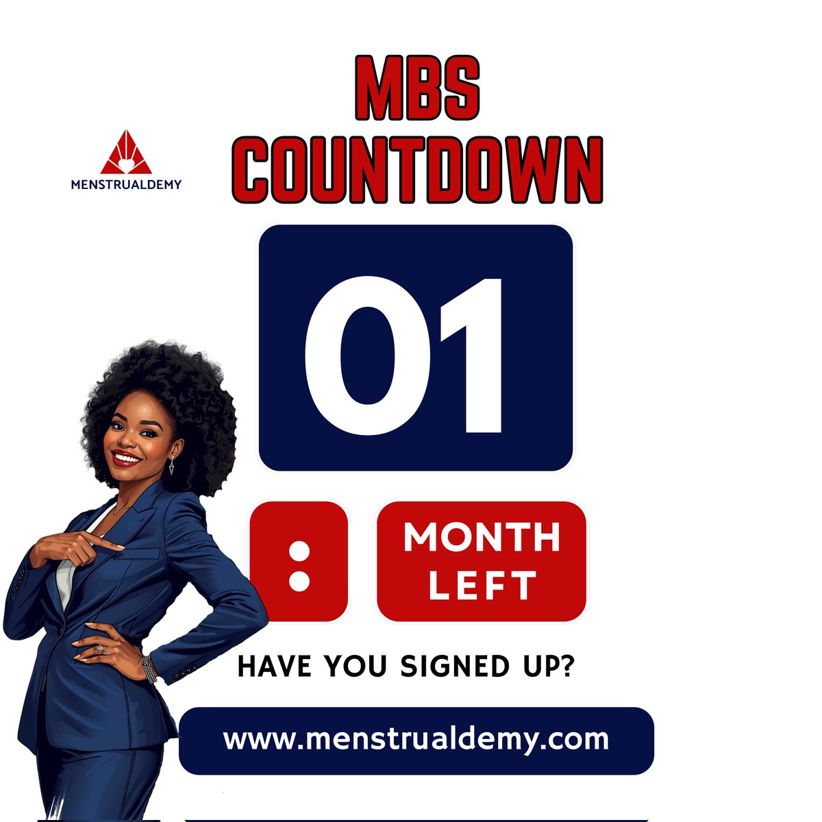 Today makes it exactly 1 month to the start of our MBS classes!🎉

Have you registered?