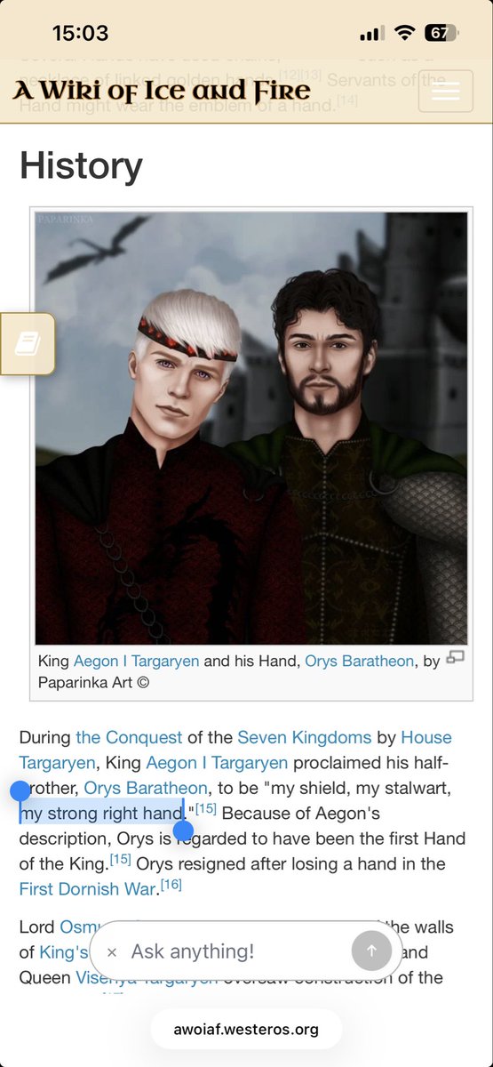 He meant like this (iykyk):