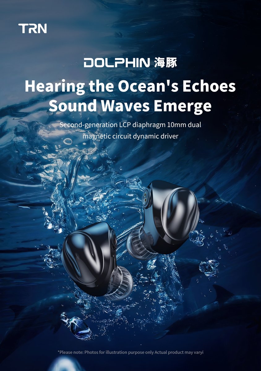 🐬TRN-Dolphin
🎉Coming Soon!
 trnhifi.aliexpress.com

🎊Choose 3 participants to receive TRN-Dolphin
1⃣Follow <a href="/TrnAudio/">TRN Official</a>
2⃣Repost this post 
3⃣Share your thoughts about TRN-Dolphin
🗓️Deadline: March 3rd
#TRN #IEM #HIFI #earphones