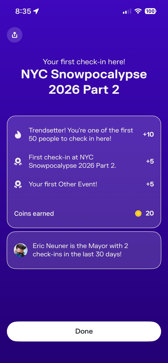 Swarm by Foursquare tweet media
