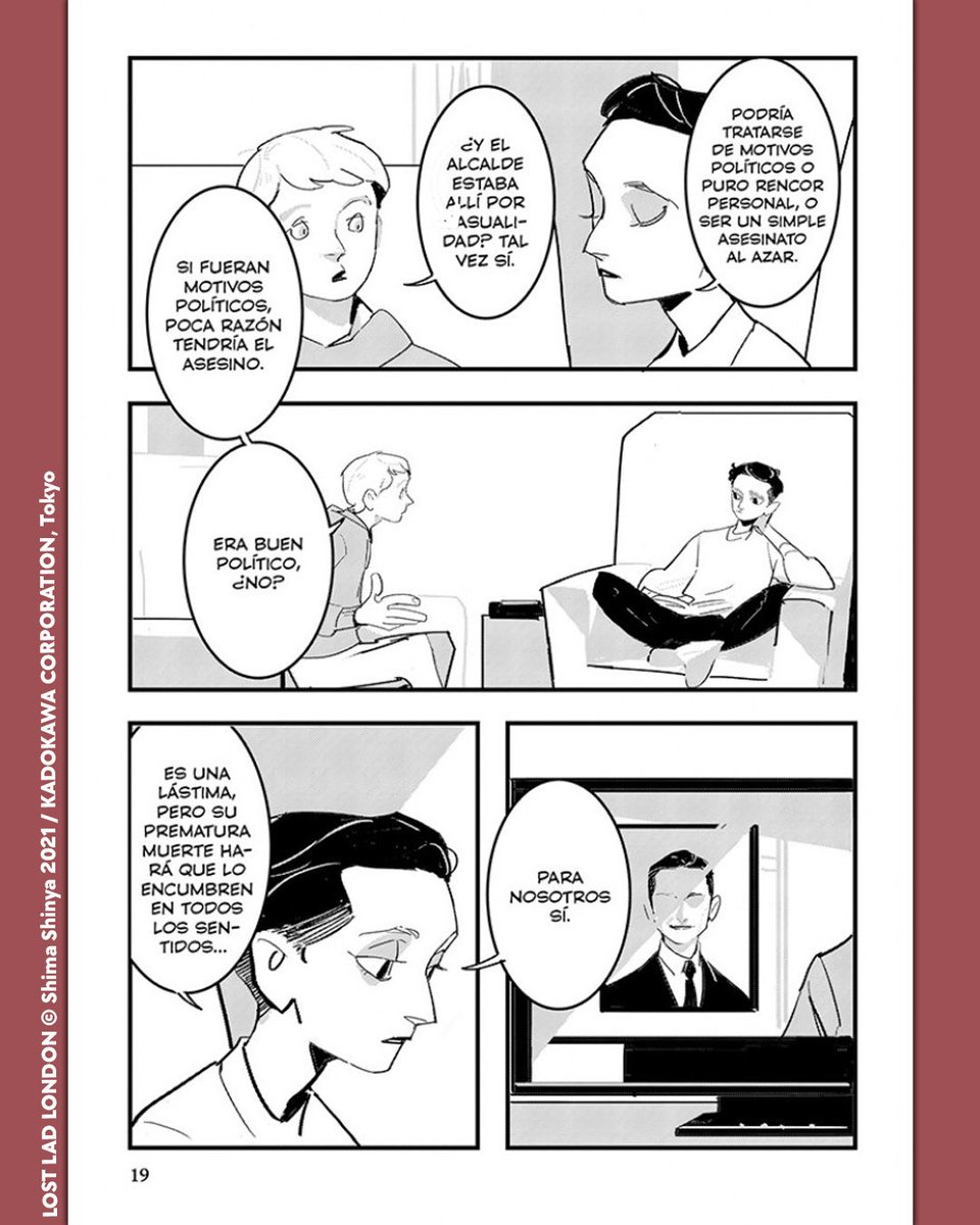 distritomangaED's tweet photo. ¡El alcalde de Londres ha sido asesinado y culpan al joven Al de haber cometido el crimen! 😱
➡️ Ya puedes disfrutar de la historia completa de #LostLadLondon de #ShimaShinya
📚 https://t.co/U8GrKuvvDo https://t.co/4BhrXQfz6l