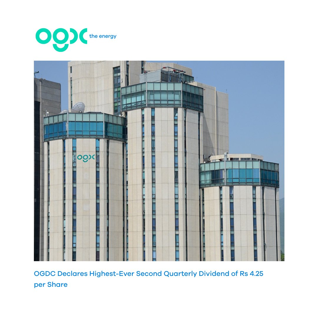 Oil and Gas Development Company Limited - OGDC tweet media