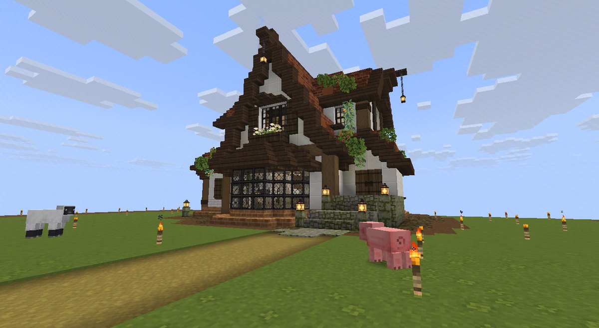 Seikrat's tweet photo. Been playing lots of Minecraft lately and built some stuff on a server 

#Minecraftbuilds #Minecraft https://t.co/egSFIWuy6T
