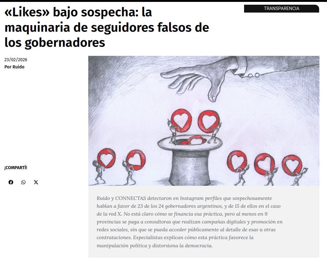 María Soledad Segura tweet media