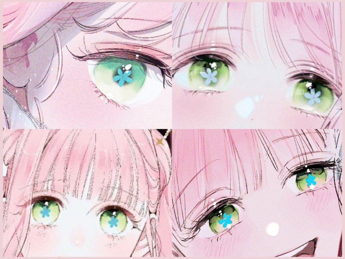 pretty girl with pretty eyes (˶◜ᵕ◝˶)