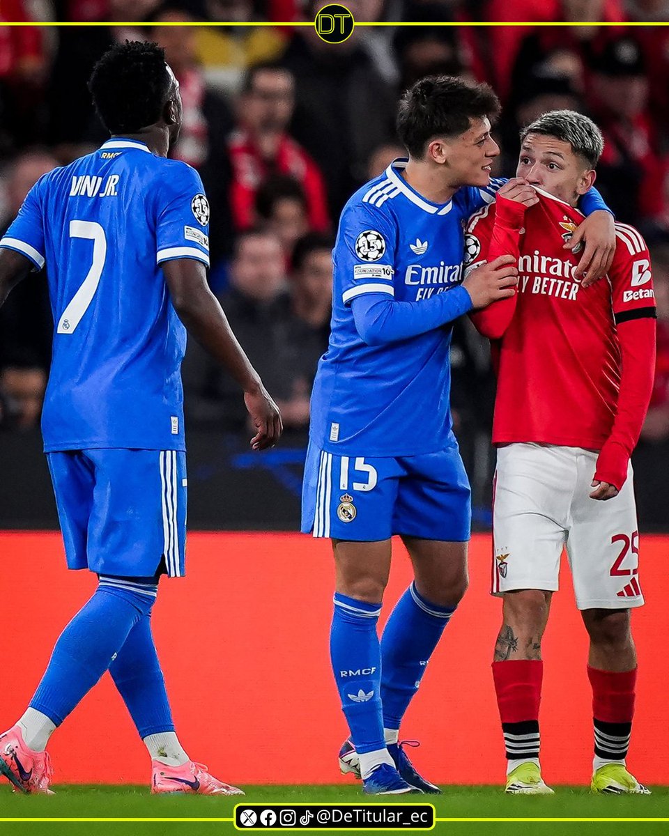 ÚLTIMA HORA 🚨

Gianluca Prestianni fue suspendido por un juego mientras continúa la investigación por el caso de racismo con Vinicius. Se pierde la revancha del Benfica contra el Real Madrid.

Si las acusaciones se confirman, le darían hasta 10 juegos de suspensión ❌️