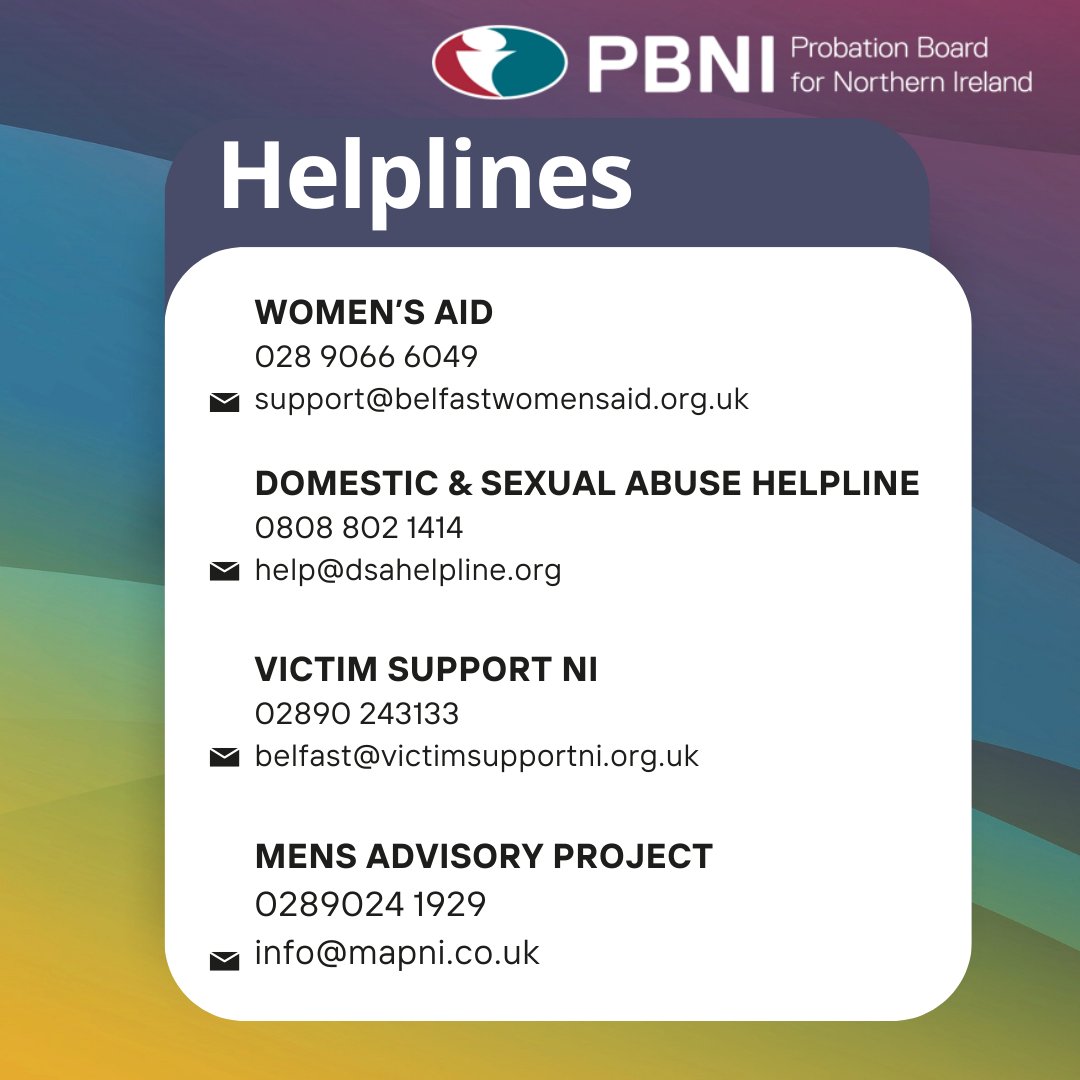 Probation Board for Northern Ireland tweet media