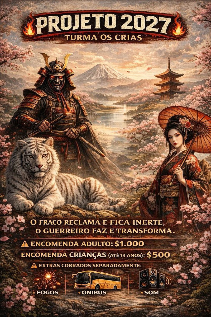 CriasMh's tweet photo. "Ordem,compromisso e atitude."
Vem ser feliz.🦾👨🏽‍🦳👹🧠 https://t.co/k6pKNR6d5j