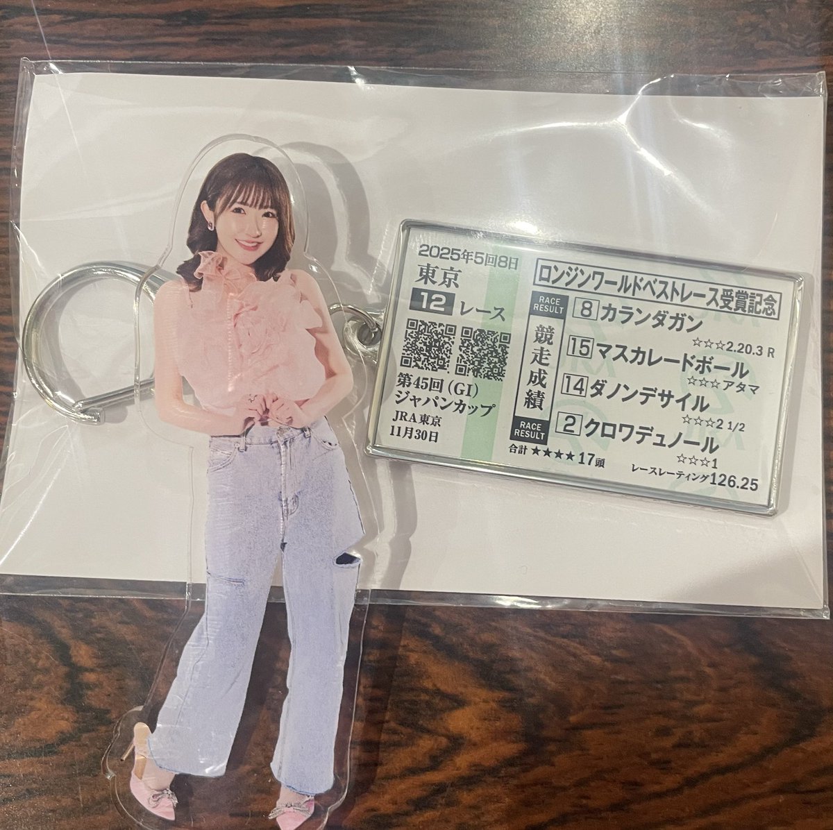 ちんはるさん！！！！ 先日の東京競馬場のウェルカムチャンスで、 なー