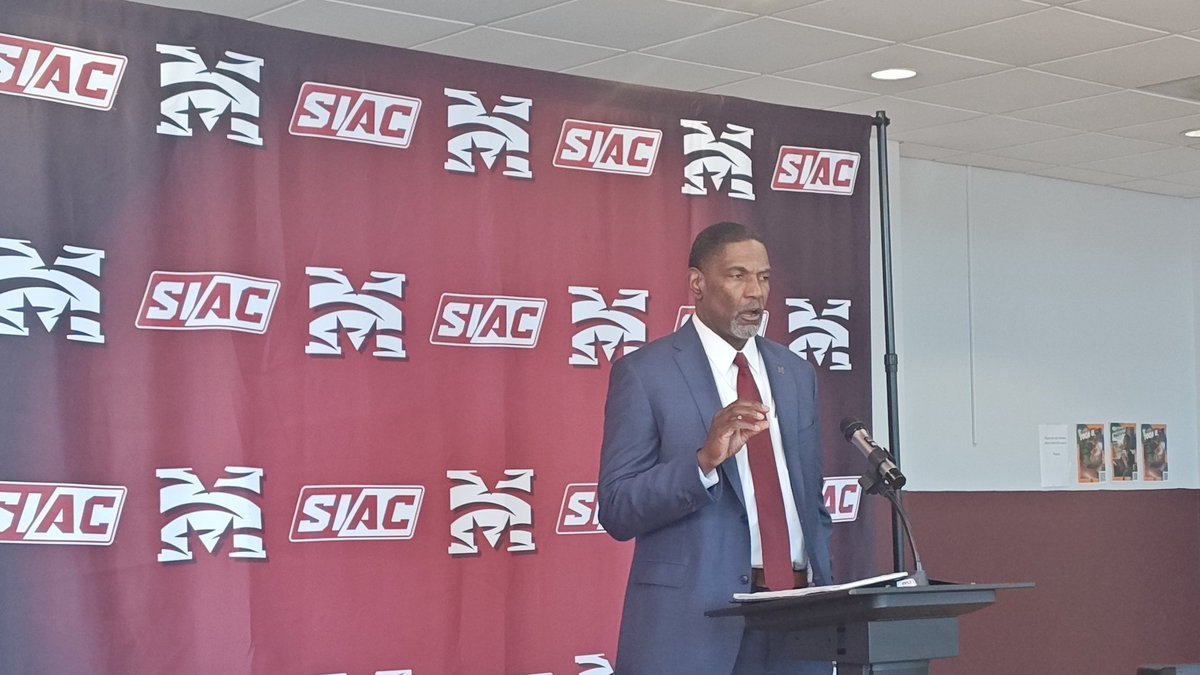 Introductory press conference for Morehouse's NEW HEAD FOOTBALL COACH, Brad Sherrod.
<a href="/TheSIAC/">The SIAC</a> <a href="/HBCUGameday/">HBCU Gameday</a> 
#d2football #hbcufootball