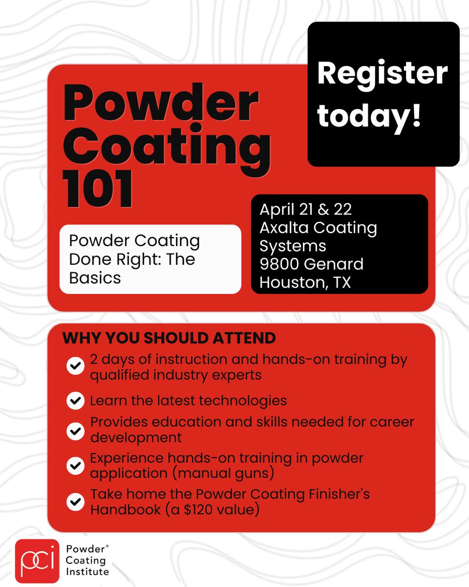 Powder Coating Institute tweet media