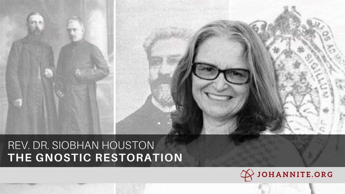 Johannite's tweet photo. Coming in March:  Rev. Dr Siobhan Houston on the Gnostic Restoration. https://t.co/2IPZXNFNRT