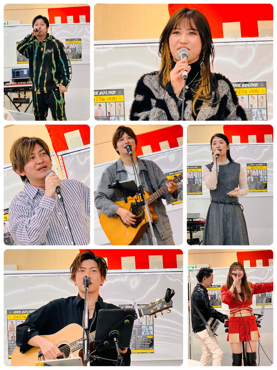 kayoko404's tweet photo. 2026/02/23
#ダイエー桂南店
#ONESOUND
近場でこんな豪華メンツのフリーライブ最高です💕🙌
最初から最後まで楽しんで来ました😊✌🏻
ありがとうございました🥰 https://t.co/5MmAddAx4E