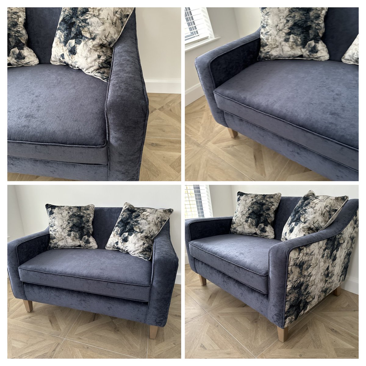 New emma loveseat with some changes in design and materials