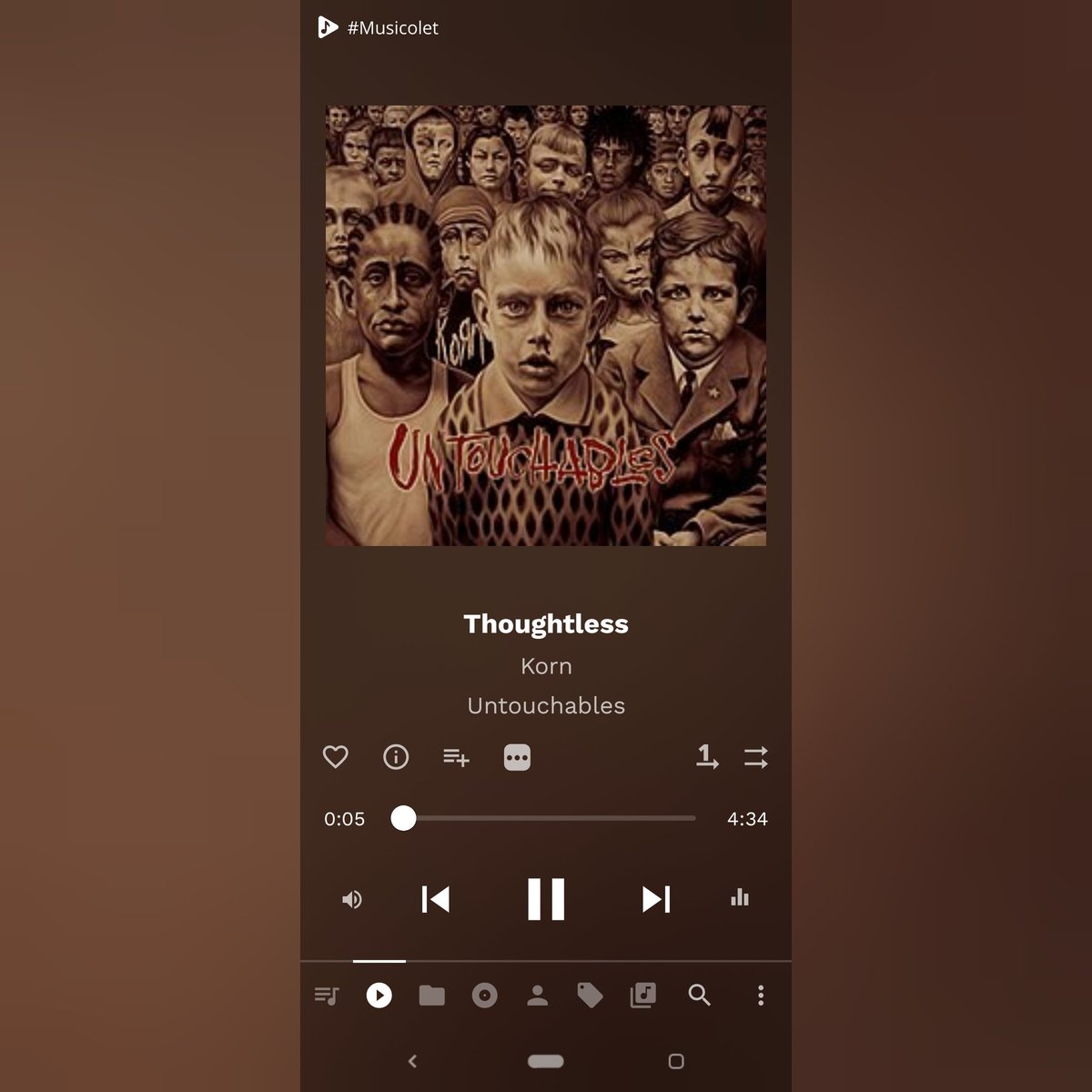 themaverikgom's tweet photo. Escuchando #Thoughtless de #Korn en #musicolet…
Obtén Musicolet de: https://t.co/AbCrNyBGDJ https://t.co/SesG9KqbXn