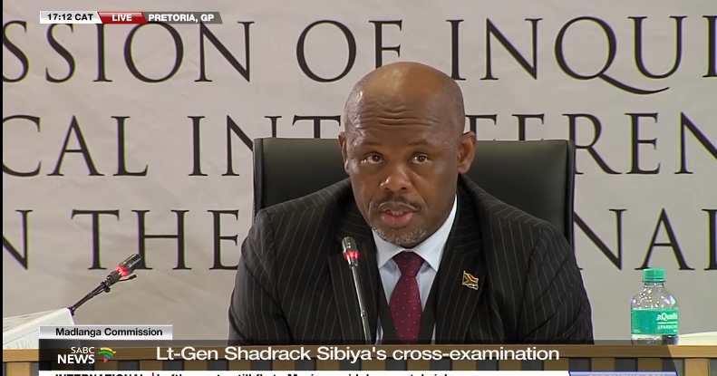 OhProdukt's tweet photo. Gen. Shadrack Sibiya is Proof that some people in Power lack Intelligence.  @MadlangaInquiry  #adhoccommitee https://t.co/YIjteRxjgg