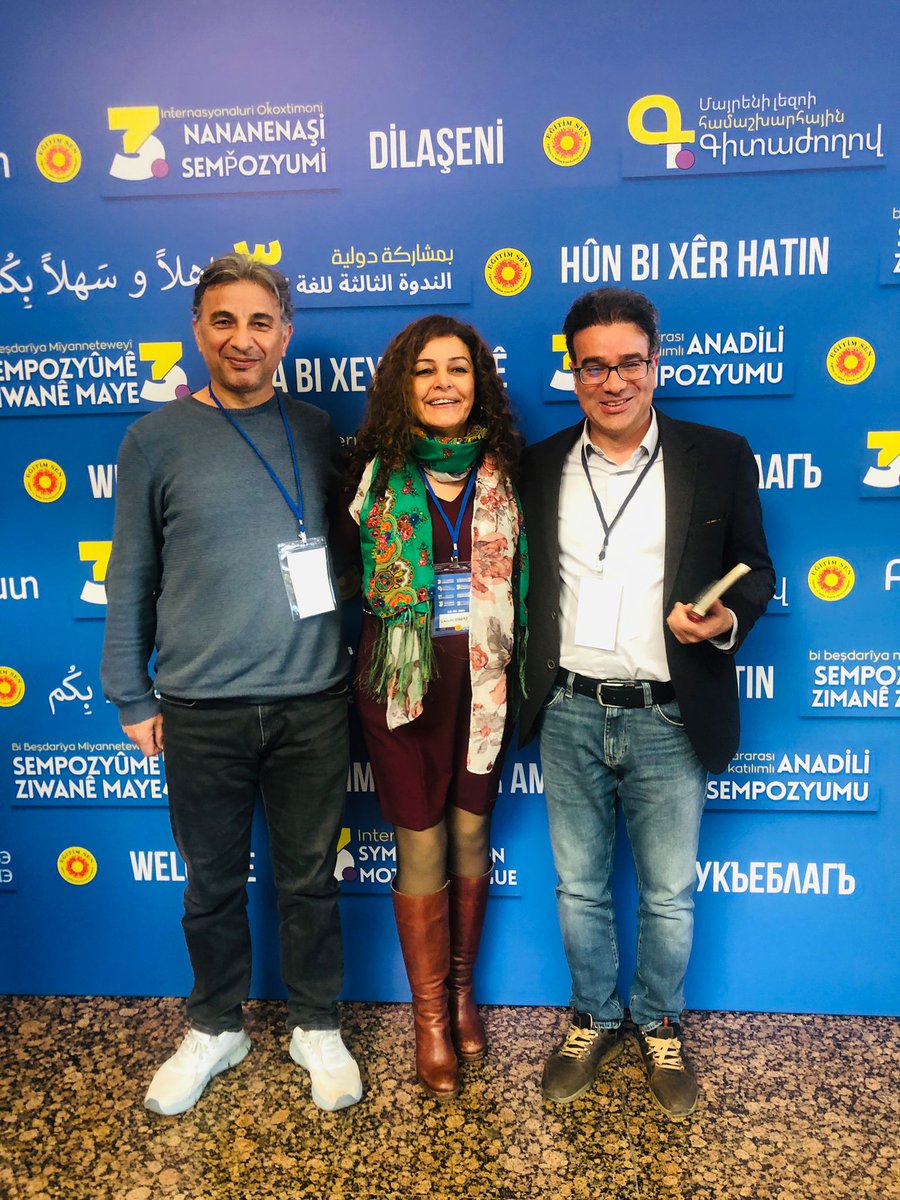 MardinEgitimsen's tweet photo. Em beşdarî 3yemîn Sempozyuma Zimanê Zikmakî ya Navneteweyî bûn ku ji hêla Navenda Giştî ya Eğitim Senê ve hatibû organîzekirin.

Eğitim Sen Genel Merkezi tarafından düzenlenen 3. Uluslararası Anadili Sempozyumuna katıldık.
@egitimsen https://t.co/SGD5cl3kOL