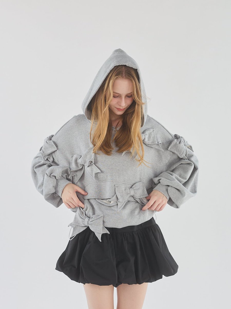 FRUITS ZIPPER 松本かれんちゃん着用💘 lilLilly リボンフーディー