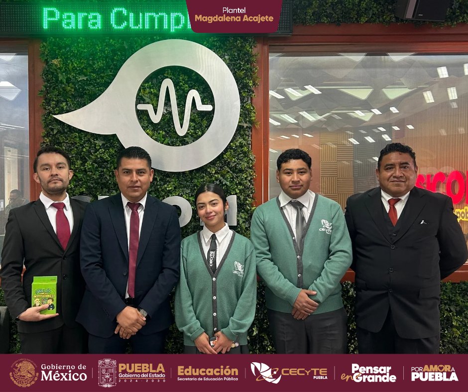 Agradecemos al gobernador Alejandro Armenta y a la Mtra. Virginia González por impulsar la oferta educativa y el talento go kart de CECyTE Magdalena.
#PorAmorAPuebla #PensarEnGrande #CECyTEPuebla #HazloEnGrande #CECyTEMagdalenaAcajete
