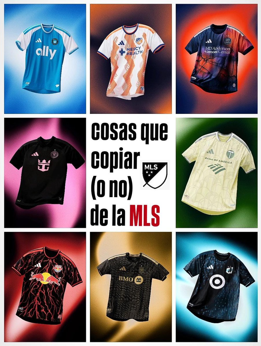 🇺🇸👕 MLS: 30 lanzamientos simultáneos para explicar una liga que controla diseño, narrativa y comercialización de sus trozos de tela 

Sponsor único
Camisetas que duran 2 años
Oscuros vs claros
Storytelling intensito

¿Vale la pena copiar algo?

LINK EN BIO
SUSCRÍBETE RIGHT NOW