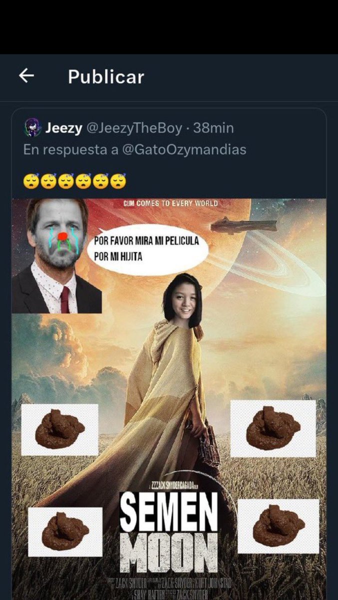 Otra vez están intentando hacer pasar ese comentario como si lo hubiese hecho un fan de Snyder, cuando ya se demostró que no es así.