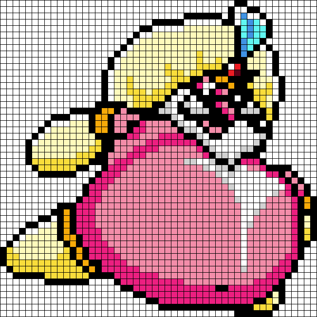 SultanGassy's tweet photo. Pixel art Sultan Gassy | The Ottoman Sultan cross stitch or perler pattern | https://t.co/pyMkMNO13I
