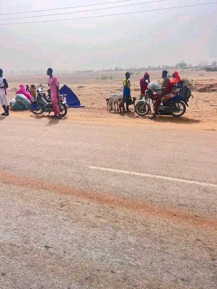 This is the current situation in Gwana District, Alkaleri LGA of Bauchi State. Residents are being forced to relocate to neighboring states in search of safety.

Ya Allah, bring an end to this calamity. We sincerely appeal to the relevant authorities to rise and take urgent