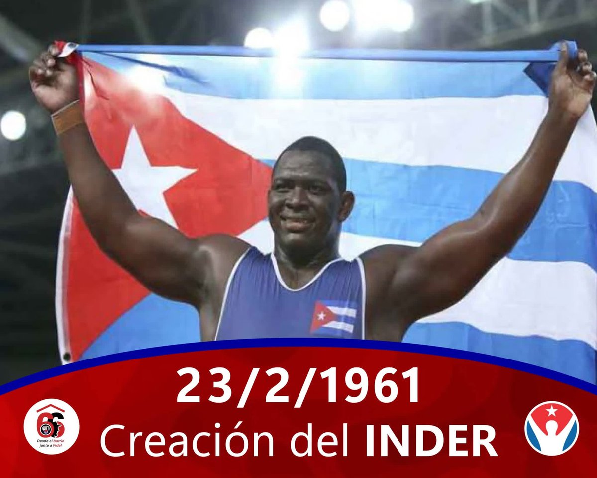 Llegue desde los <a href="/dme2frente/">DME - Segundo Frente</a> la felicitación a todos los trabajadores del #INDER en su 6️⃣5️⃣ aniversario de creado. 
 #FidelPorSiempre "El deporte, derecho de todo el pueblo" #Cuba