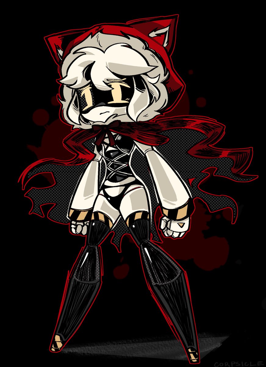 V dressed as Red Hood

#MurderDrones #Fanart