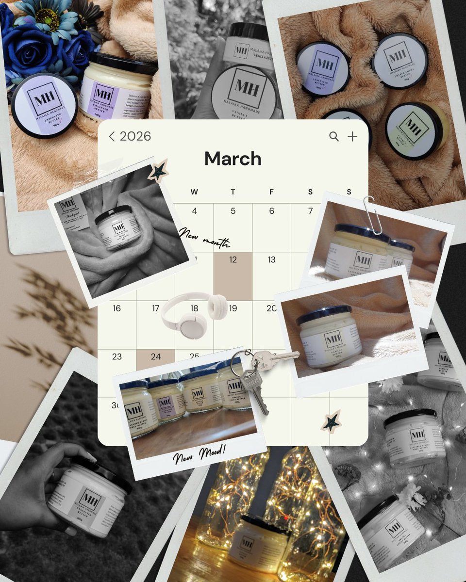 HandmadeMalaika's tweet photo. Happy New Month 🎉🎉
Give the gift of glow. ✨ Our handmade sets are ready to ship! Grab yours at https://t.co/fWB0Hhk4kE. https://t.co/VREV9O7gsg