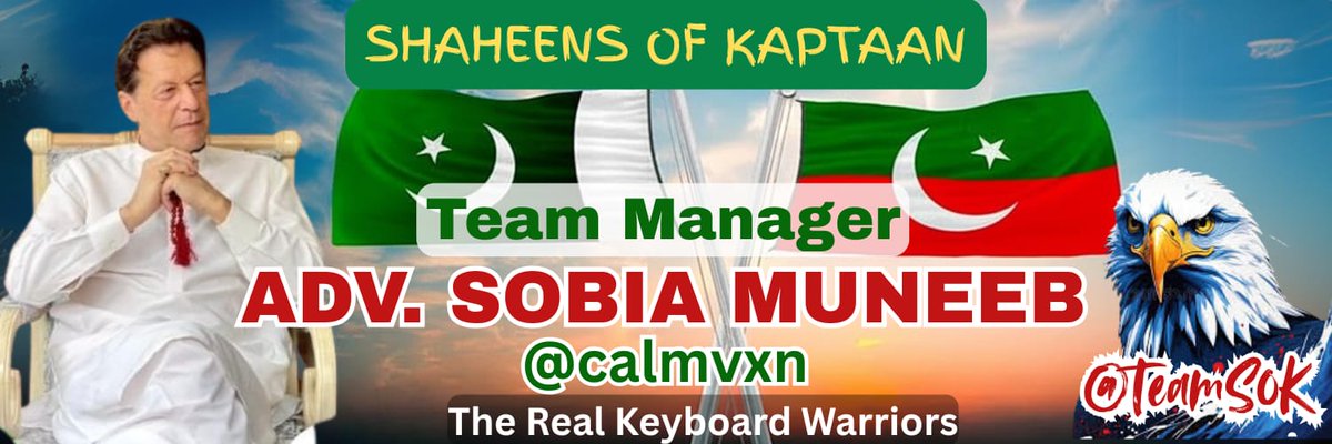 We are Delighted and proud to announce Ms. <a href="/calmvxn/">zarnabᵀᵉᵃᵐˢ⁰ᴷ</a>
as Team Manager of the <a href="/TeamS0K/">Shaheen Of Kaptaan</a>.

We wish you all the Best in the future.  
Hope she will use her skills for the betterment of team &amp; will take team to heights of new level.

Congratulations &amp; Wish you Best of Luck!