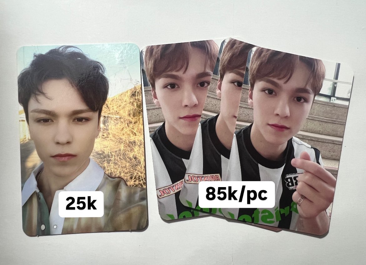 spaceforkpop's tweet photo. HELP RT

wts want to sell pc photocard 포카 seventeen haenggare richining vernon seungkwan wooshi dino

price on pict💸 
pob richining website china yaa guys✨
bisa shopee, termasuk packing✅ https://t.co/AWY01bIHJj