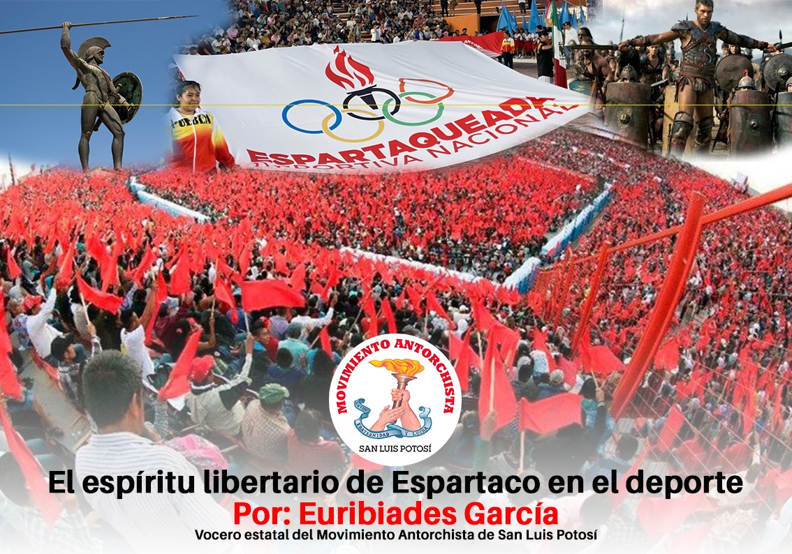 #Espartaqueadas 2026: El espíritu de Espartaco en el deporte 
Por: <a href="/EuribiadesGarC/">Euribiades García Córdova</a> 
movimientoantorchista.org.mx/espartaqueadas…