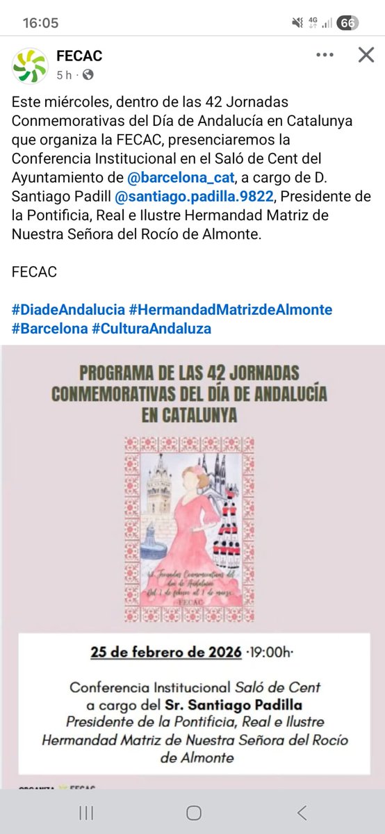 No estoy en contra de ningún dogma religioso, pero tengo todo el derecho a cabrearme como andaluz nacido en Catalunya que el Consell de Cent se convierta en una especie de misa para conmemorar el #28F a través de l <a href="/FederacionFecac/">FECAC</a> 
<a href="/jaumecollboni/">Jaume Collboni</a> no os entiendo <a href="/socialistes_cat/">Socialistes PSC/❤</a>