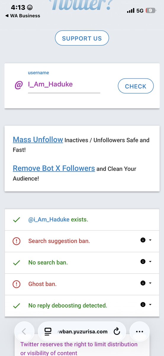 It’s not even up to one week that I leave shadow ban🥹
Now I don enter another one😳