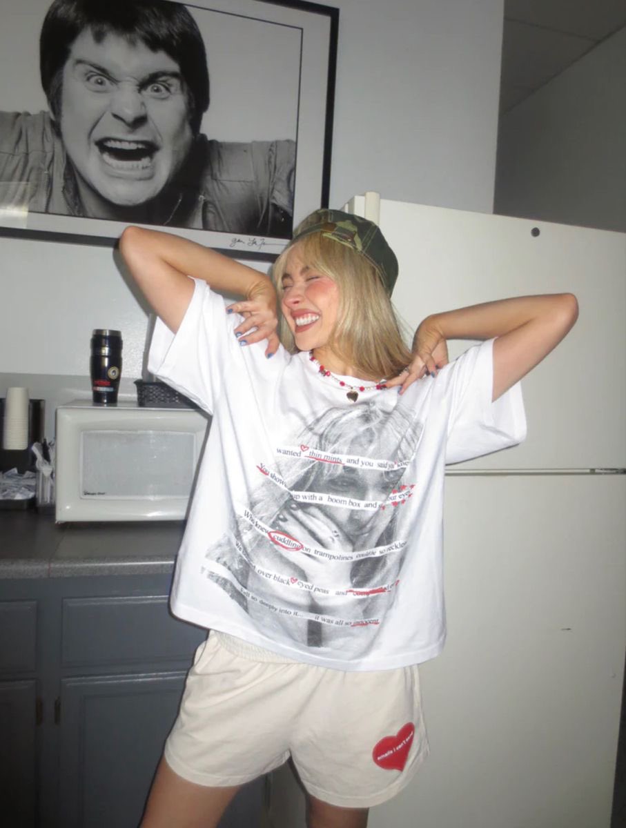brinabusywoman's tweet photo. And if I was to say Sabrina’s best merch item, you’d say…. https://t.co/yr3KV2Linw