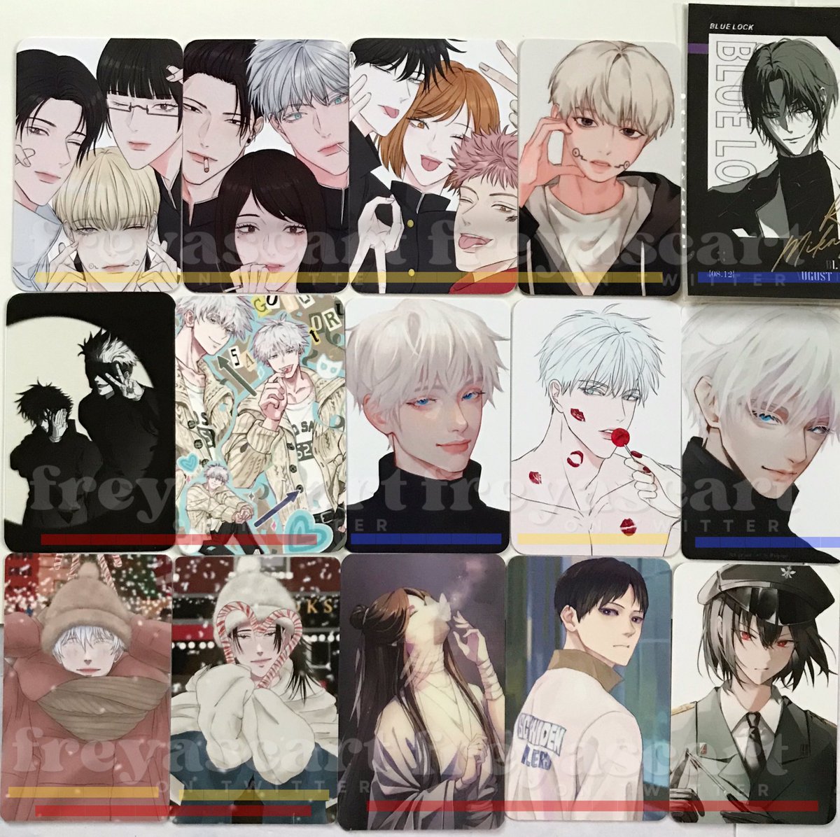 freyascart's tweet photo. jjk &amp; slam dunk pc
— ₱140 set
— free pf
— check alt
— can choose 1 unmarked pc (2nd or 3rd pic) as freebie

reply / dm to claim

# wts lfb ph photocards pcs anipocas jujutsu kaisen gojo bllk blue lock stsg genshin honkai star rail tokrev csm satoru geto haikyuu tgcf sunday hsr https://t.co/DTafbdTAAM